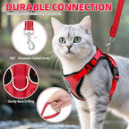 PUPTECK Cat Harness and Leash Set Escape Proof Reflective Cat Walking Harness - Image 5