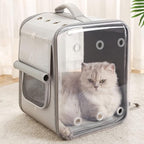 Cat Backpack Carrier Large Pet Backpack Carrier, 17lbs Load-Bearing Ventilated - Image 2