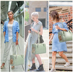 Fashion Dog Purse Pet Carrier Leather Bag - Image 6