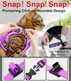 Cat Harness and Leash for Walking Escape Proof Soft Adjustable Cat Leash - Image 2