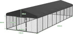 354" x 118" Large Outdoor Dog Enclosure, Heavy Duty Dog Cage - Image 2