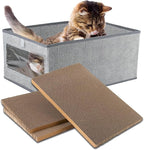 Kichwit Large Cat Scratching Pads, Reversible Cat Scratching Board, 16.5" x by Kichwit