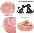 Nisrada Dog Bed for Small Medium Large Dogs, 27 inch Calming Dogs Bed, - Image 4