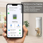 Power Pet WiFi Automatic Electronic Pet Door by High Tech Pet - Image 2