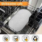 KPWACD Dog Food Mat Anti-Slip Bowl Mats - Image 7