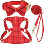 Beirui Cute Extra Small Dog Harness Collar and Leash Set by Beirui