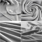 Fleece Throw Blanket Set Bulk for Travel Kids Outdoor Wedding Pet - Image 3