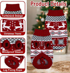 Cat Dog Christmas Sweater Pet Winter Warm Coat Pajamas Small Dog Sweaters - Image 4