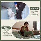 PUMYPOREITY Sticky Hair Cat Clothes, Prevent Loss Pajamas, Soft Sweaters - Image 3