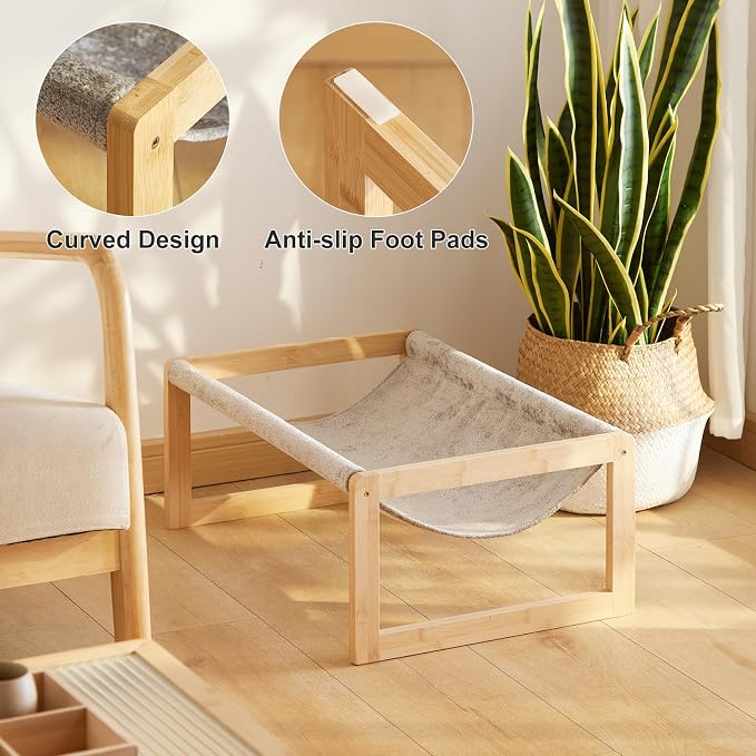Elevated Cat Bed, Large Hammock - Image 8