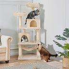 Yaheetech 62.5inches Cat Tree Cat Tower Kitten Condo - Image 2