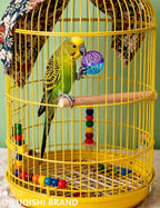 23-Pack Bird Toys for Parrots – Natural Rattan & Plastic Bell Balls – Safe - Image 8