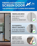 Flux Phenom Upgraded Magnetic Screen Door - Image 2