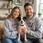 COUPLEHOODIES Custom Dog Portrait Sweatshirt from Photo – Personalized Pet - Image 2