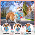 Aliceset 180 Pcs Easter Dog Bandana Bulk Spring Bandanas - Image 4