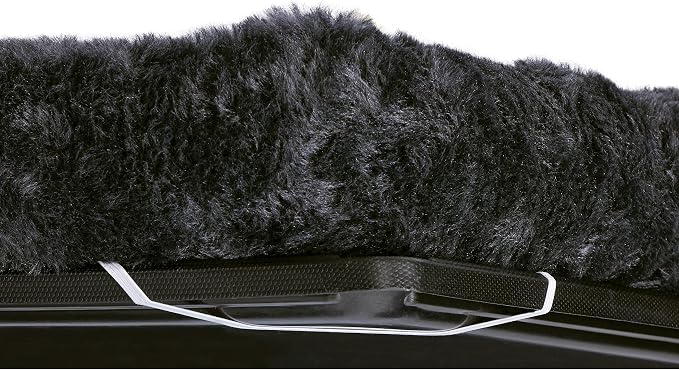 MidWest Homes for Pets QuietTime Giant Dog Bed – Gray Faux Fur Bolster - Image 2