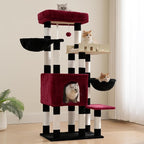 Cat Tree for Indoor Cats Large Adult, Heavy Duty Cat Tree for Large Cats 20 lbs+ - Image 9
