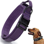 Tactical Dog Collar, Adjustable Military Training Nylon Dog Collar by CADONO