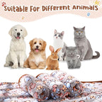 Tatuo 4 Pcs Dog Blanket for Pet Cat Blankets Indoor Puppy Teething Stuff Toys - Image 7