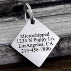 Ultra Joys Dog ID Tag, Custom Dog Tag Personalized Cat Tag, Pet ID Tag - Image 4