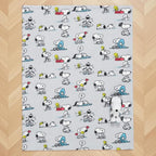 Peanuts Snoopy Pet Throw & Pet Pillow Set - 40in x 50in Super Soft Cozy Throw - Image 6