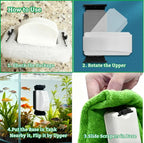 Aquarium Magnetic Tank Cleaner, Tool Brush - Image 5
