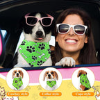 Sanwuta 120 Pcs Bandanas for Dogs Bulk Dog Bone and Paw Print Pattern Triangle - Image 4