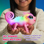Little Live Pets Nova The Li’l Chameleon Toy, Interactive Light Up Toy Pet - Image 4