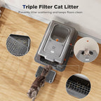 FURTIME XXXL Extra Large Stainless Steel Litter Box - Image 6