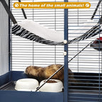 Jetec 2 Pack Cat Hammock for Cage, Catio Accessories Reversible Soft Cats Bed - Image 5