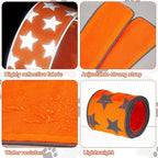 Paterr 2 Pcs Reflective Dog Collar High Visibility Adjustable Pet Collars - Image 4
