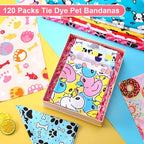 Amylove 120 Pcs St. Patrick's Day Dog Bandanas Bulk Holiday Triangle Dog Pack - Image 5
