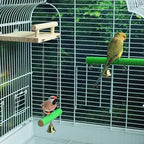 Bird Perches for Cage, Natural Wood Platform Bird Swing Bird Perch Stand Paw - Image 6