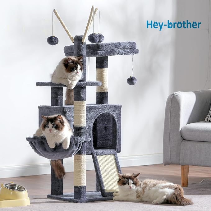 Hey-brother Cat Tree Tower, Scratching Posts - Image 7