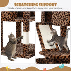 SHA CERLIN 81in Multi-Level Tall Cat Tree Tower - Image 7