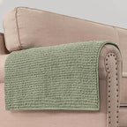 H.VERSAILTEX Plush Chenille Couch Armrest Cover 2 Packs Thick and Soft Sofa by HVERSAILTEX