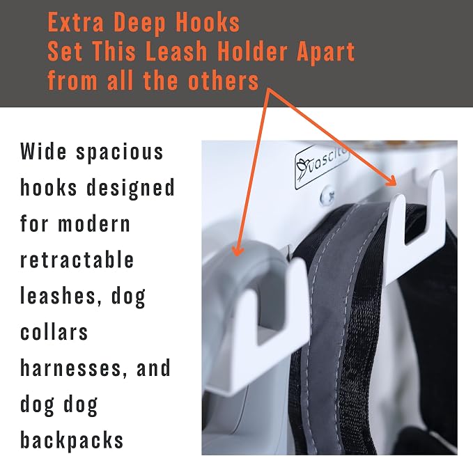 Dog Treat Holder For Wall Storage For Pets, Premium Pet Wall Organizer - Image 2