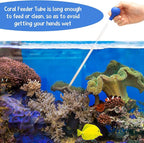 Boao 2 Sets Long Pipette for Fish Tank Coral Food Feeder Long Syringe Aquarium - Image 5
