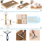 Kitten Starter Supplies Starter Kit, Including Bed, Litter Mat, Bowls and More - Image 6