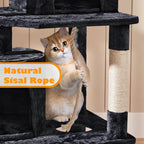 Yaheetech Cat Tree, 70.5in Climbing Tower - Image 9