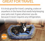 K&H Pet Products Coolin' Pet Pad Blue Small 11 X 15 Inches - Image 5