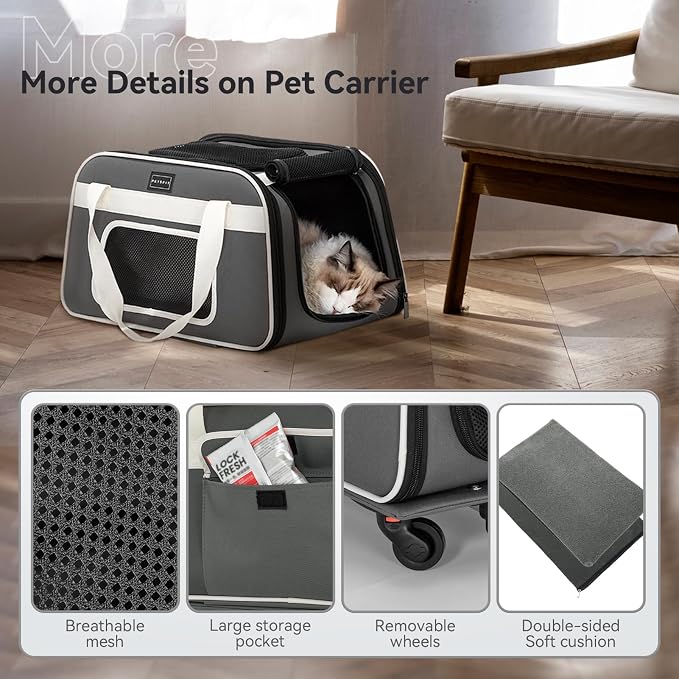 PETSFIT Airline Approved Cat Carrier - Image 6