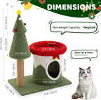 COSIEST 30in Christmas Cat Tree - Image 2