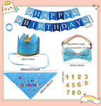 Happy Birthday Dog Party Supplies Kit - Image 2