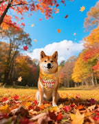 PET SHOW 50 Pack Fall Dog Bandanas Bulk Washable Thanksgiving Autumn Maple - Image 6