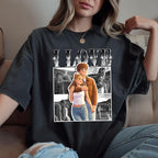 Custom Bootleg Rap Tee, Personalized Girlfriend Vintage Graphic T-Shirt - Image 3