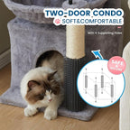 Cat Tree for Indoor Cats, 32 Inch Tall Cat Tower - Image 5