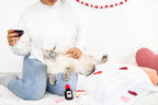 Pearhead Pet Cheese & Wine Cat Toys Set of 2 – Plush Catnip Toys - Image 3