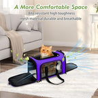 Soundy Dog Carrier Cat Carriers Airline Approved Pet Carrier - Image 6