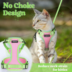 rabbitgoo Cat Harness and Leash Set, Escape Proof Soft Adjustable Vest Harnesses - Image 6